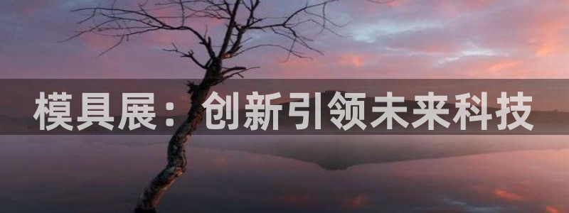 太阳集团2018登录网址查询：模具展：创新引领未来科技