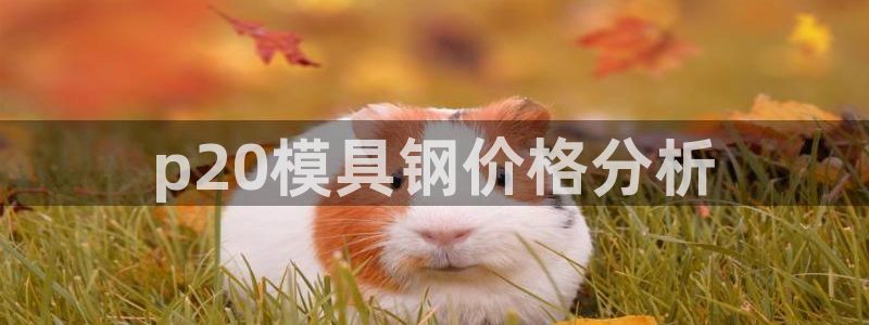 太阳appvip：p20模具钢价格分析