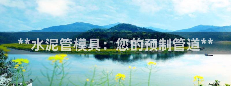 太阳游戏城：**水泥管模具：您的预制管道**