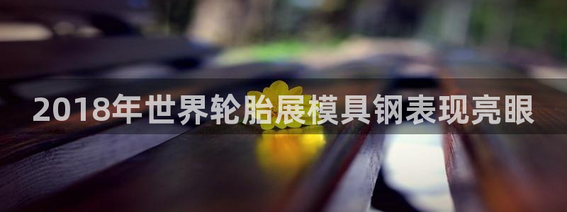 太阳sun网站：2018年世界轮胎展模具钢表现亮眼