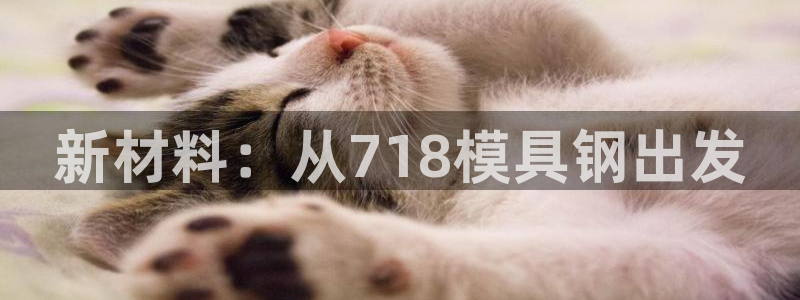 太阳集团娱乐官网8722：新材料：从718模具钢出发