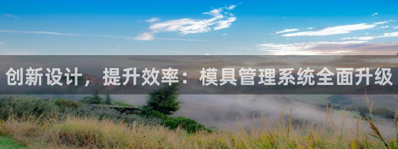 太阳成集团tyc3345：创新设计，提升效率：模具管理系统全面升级