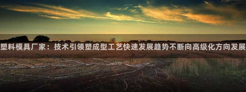 44118太阳成城集团：塑料模具厂家：技术引领塑成型工艺快速发展趋势不断向高级化方向发展